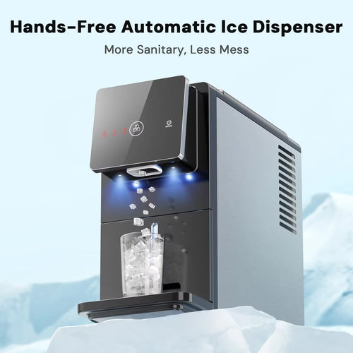 33lbs Countertop Nugget Ice Maker 58015RIM0-BLACK