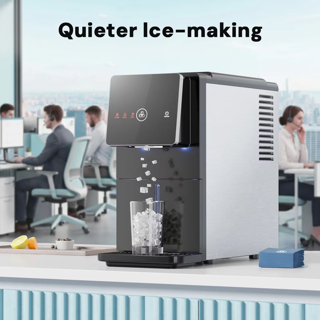 33lbs Countertop Nugget Ice Maker 58015RIM0-BLACK