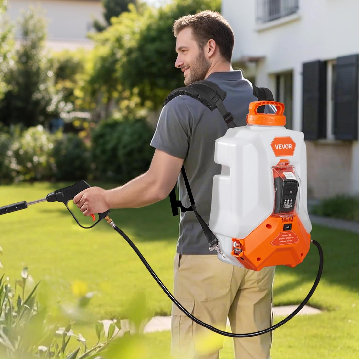 Battery Powered Backpack Sprayer-Order today and get two batteries for free