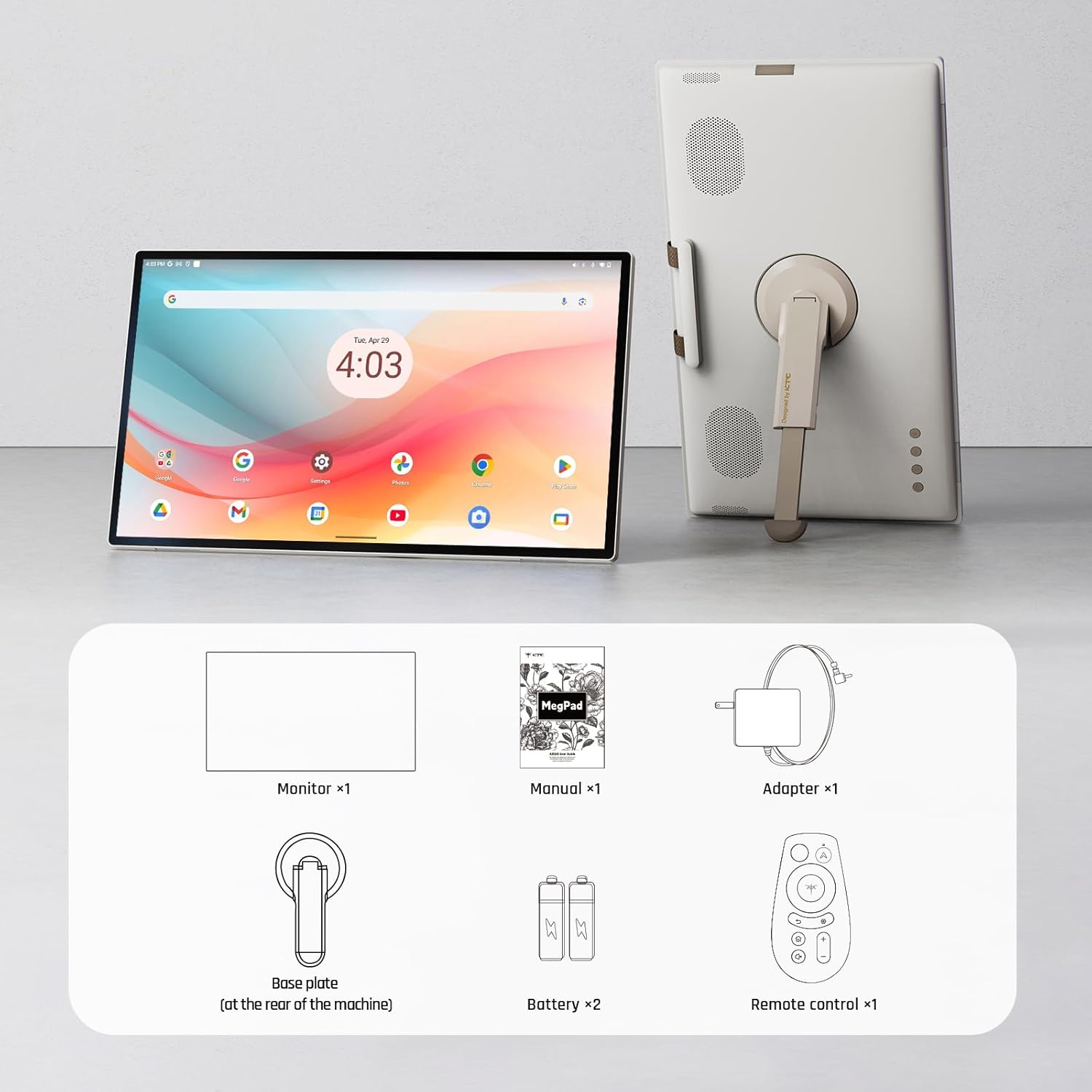 32" Touchscreen Portable Monitor -Free shipping!