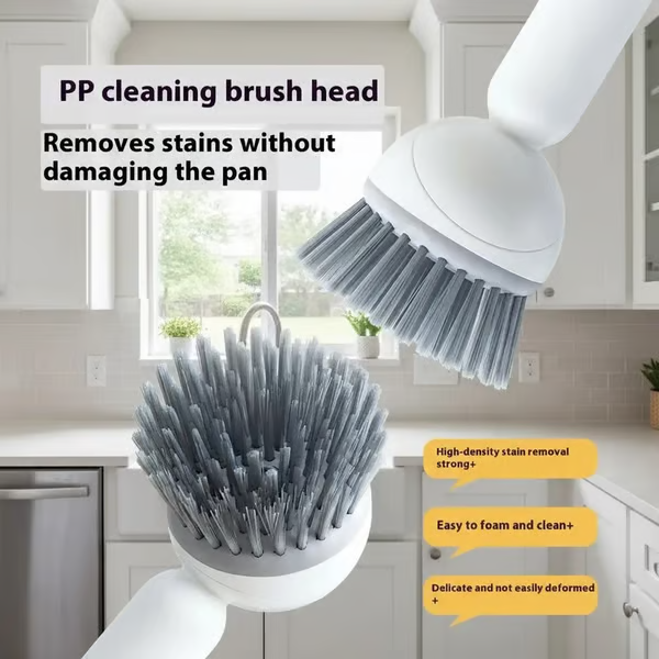 🔥 Limited stock! last day 49% OFF-🎁6-in-1 Rotatable Dish Brush with Detergent Dispenser